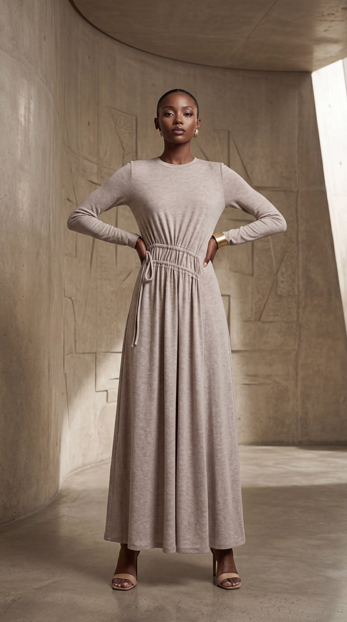 Ruche dress