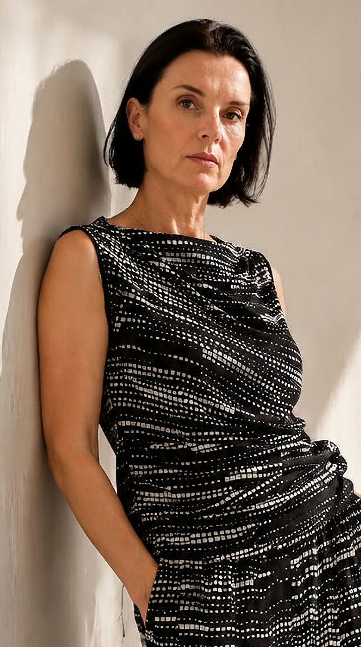 Summer Cut Ruche Top Noir Pulse